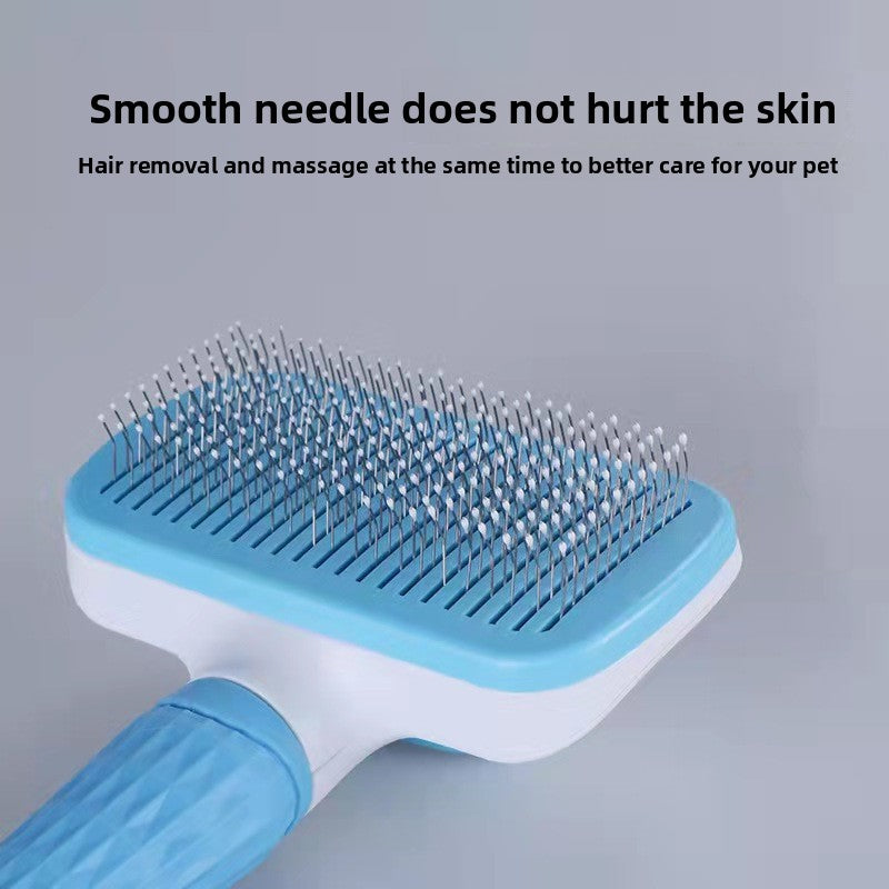 Self-Cleaning Pet Grooming Brush