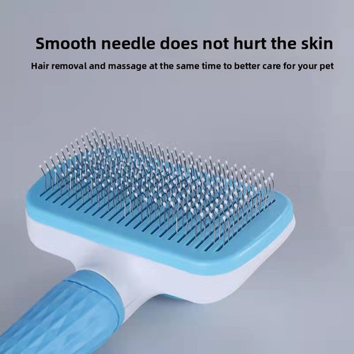 Self-Cleaning Pet Grooming Brush