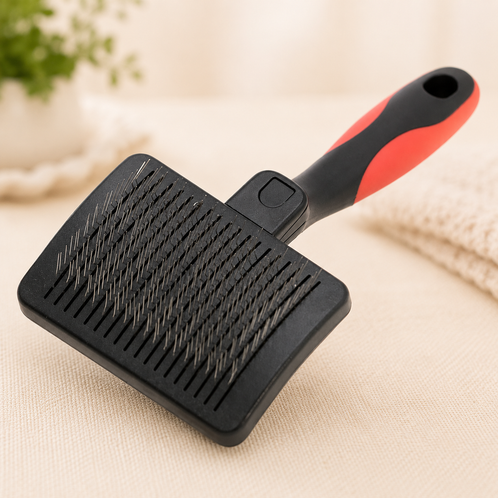 Self-Cleaning Slicker Pet Grooming Brush