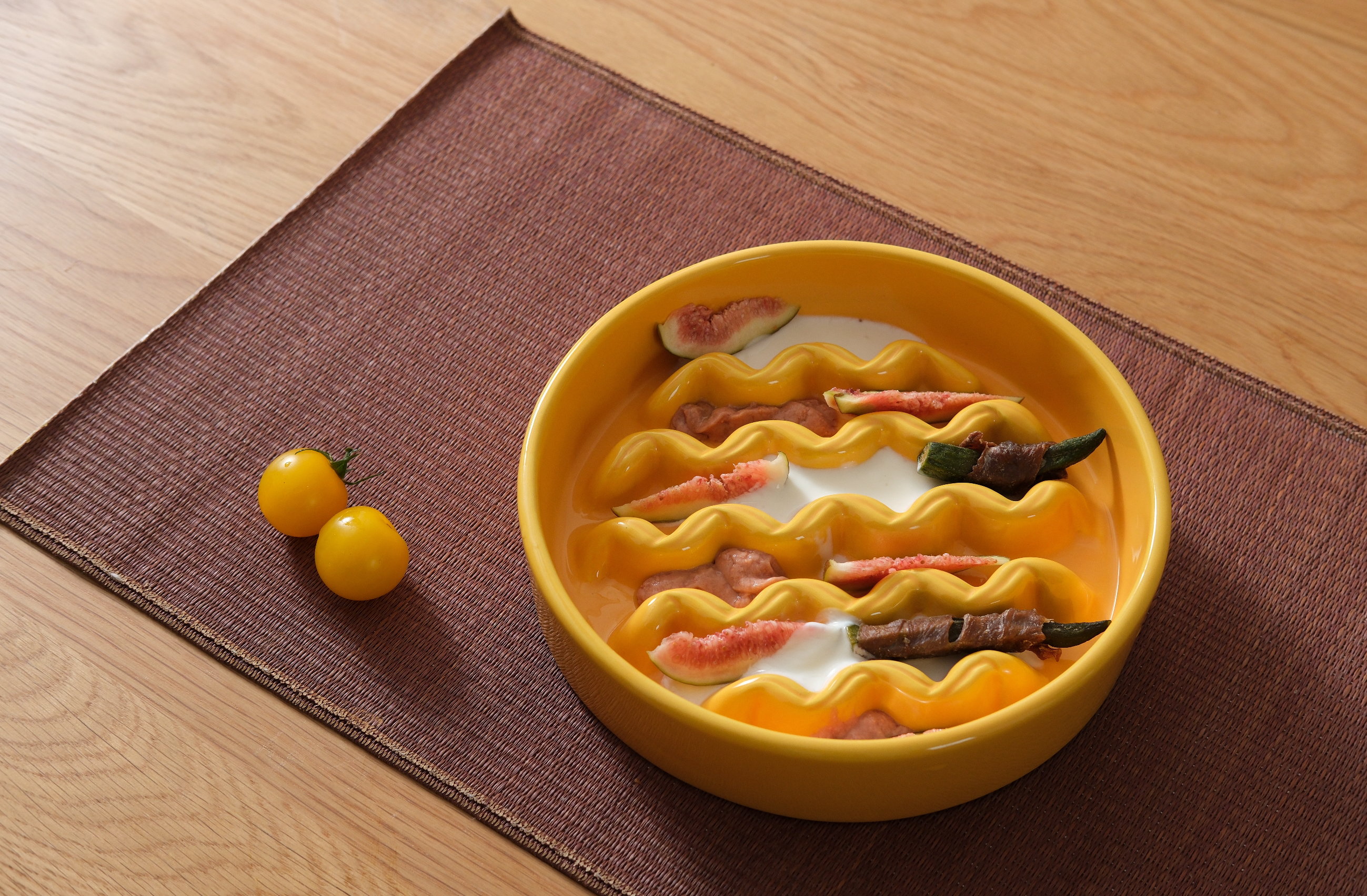 Slow Feeder Dog Bowls - Yellow / Frozen Blue / Purple