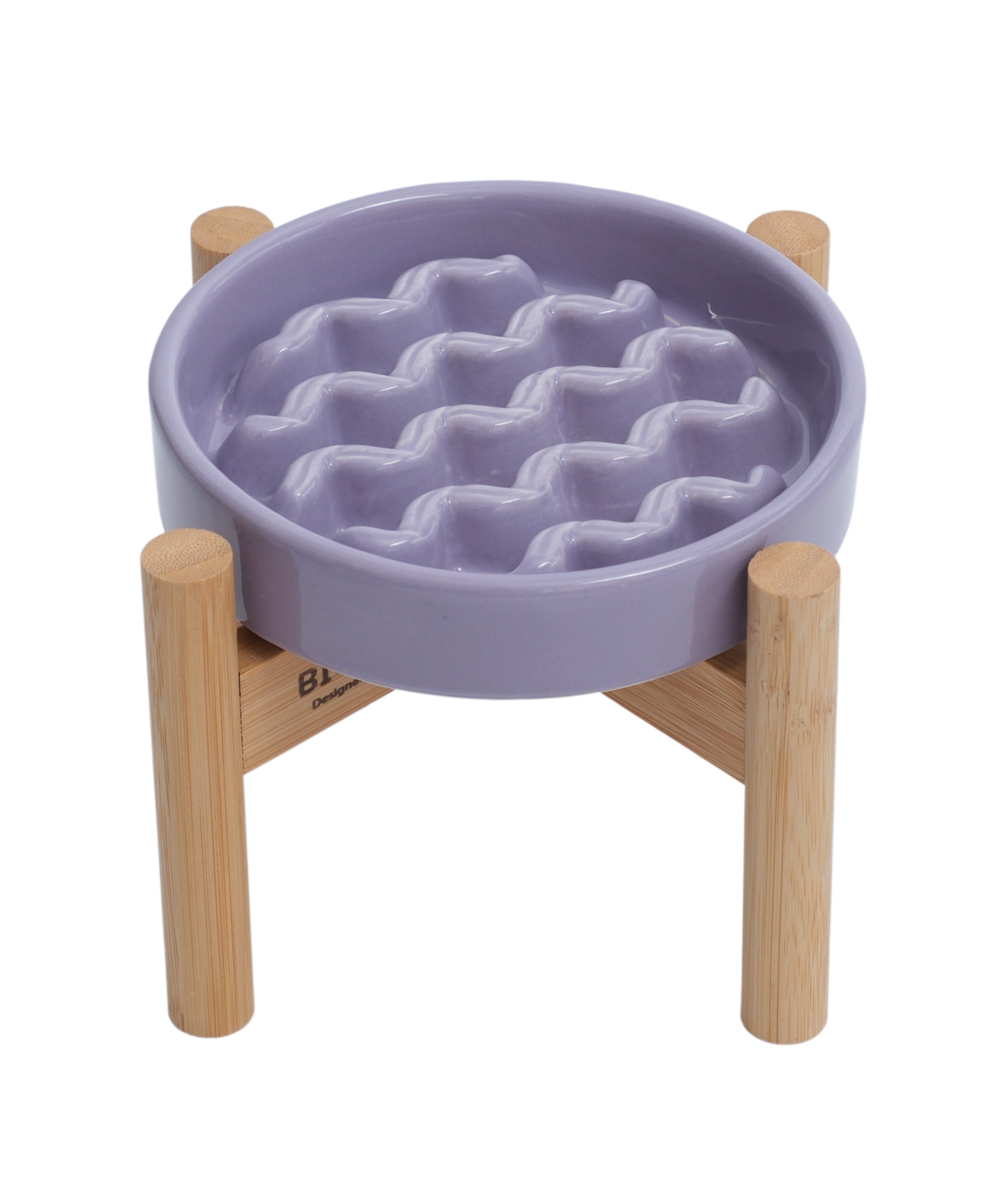 Slow Feeder Dog Bowls - Yellow / Frozen Blue / Purple